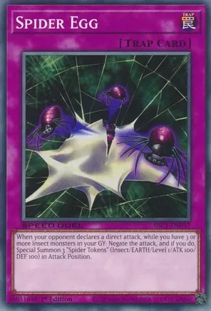 Spider Egg - SBC1-END17 - Common - 1st Edition