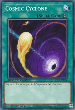 Cosmic Cyclone - SBC1-ENE16 - Common - 1st Edition