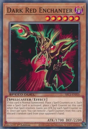 Dark Red Enchanter - SBC1-ENF05 - Common - 1st Edition