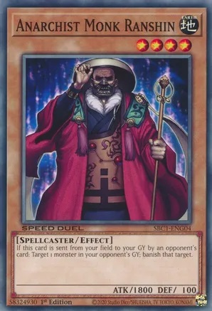 Anarchist Monk Ranshin - SBC1-ENG04 - Common - 1st Edition