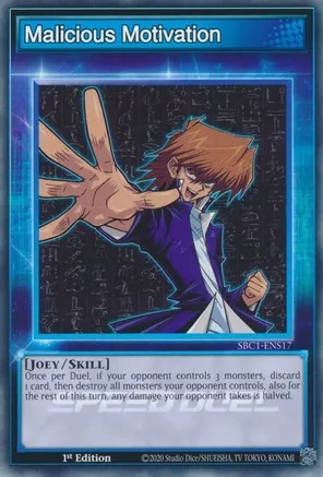 Malicious Motivation - SBC1-ENS17 - Common - 1st Edition
