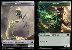 Servo (0045) // Elf Druid (0032) Double-Sided Token