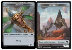 Thopter (0047) // Construct (0074) Double-Sided Token