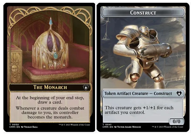 The Monarch (0050) // Construct (0041) Double-Sided Token