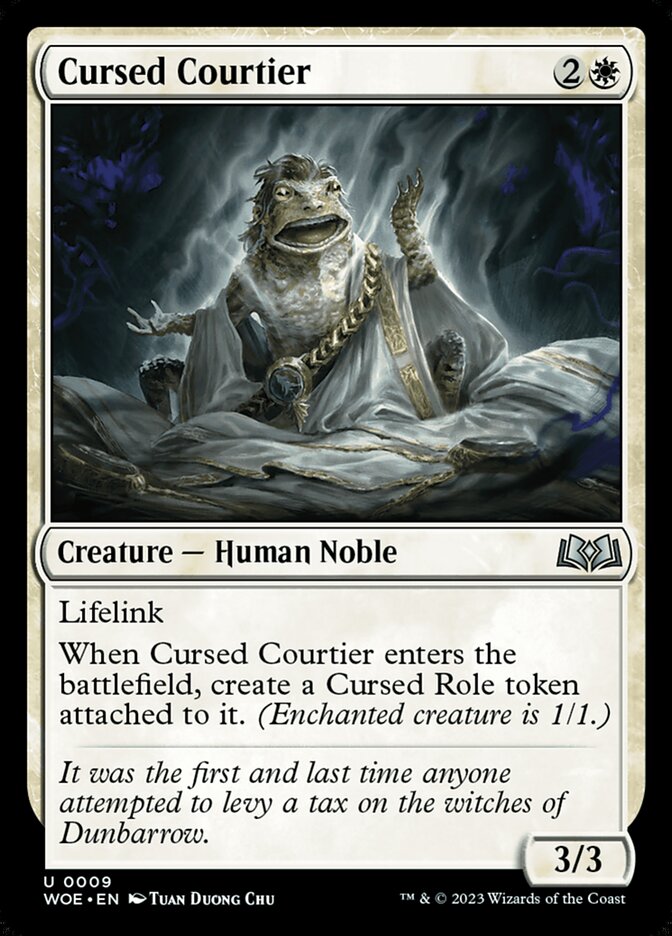 Cursed Courtier - Foil