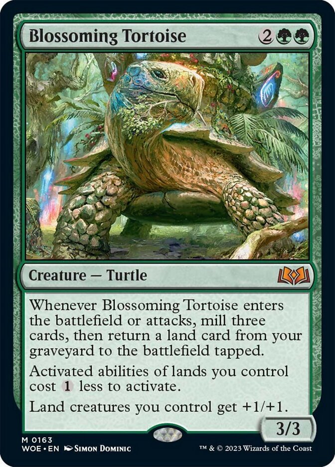 Blossoming Tortoise - Foil