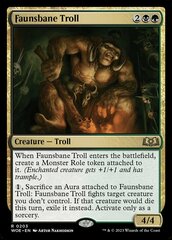 Faunsbane Troll - Foil