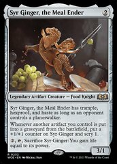 Syr Ginger, the Meal Ender - Foil