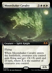 Moonshaker Cavalry (Extended Art) - Foil