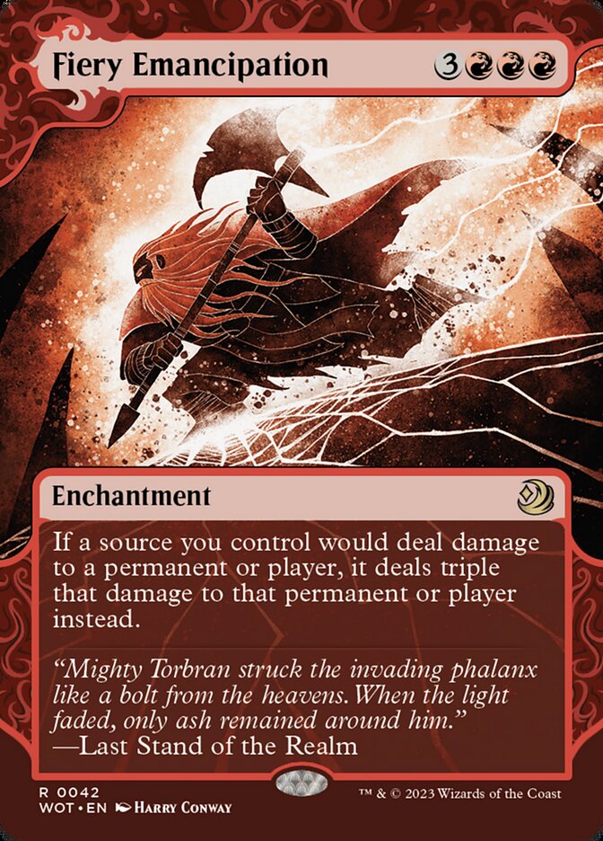 Fiery Emancipation - Foil