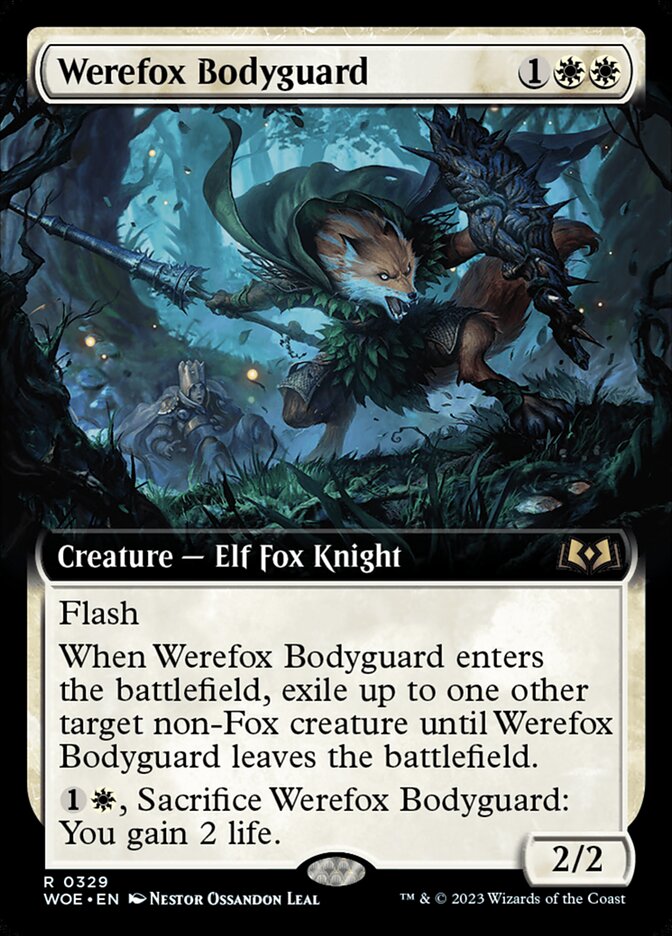 Werefox Bodyguard - Extended Art