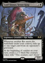 Lord Skitter, Sewer King (Extended Art)