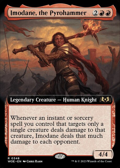 Imodane, the Pyrohammer - Extended Art