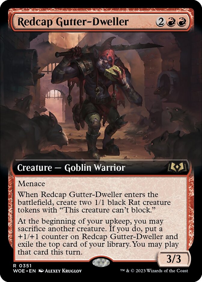 Redcap Gutter-Dweller - Extended Art