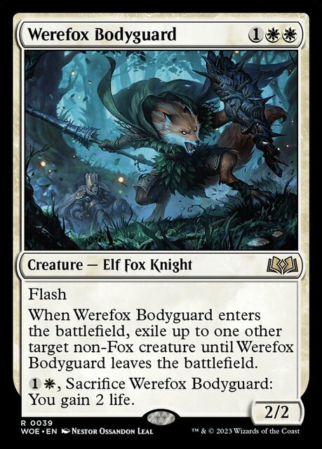 Werefox Bodyguard - Foil