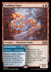 Scalding Viper // Steam Clean - Foil