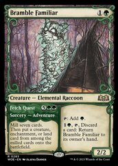 Bramble Familiar // Fetch Quest - Foil - Showcase