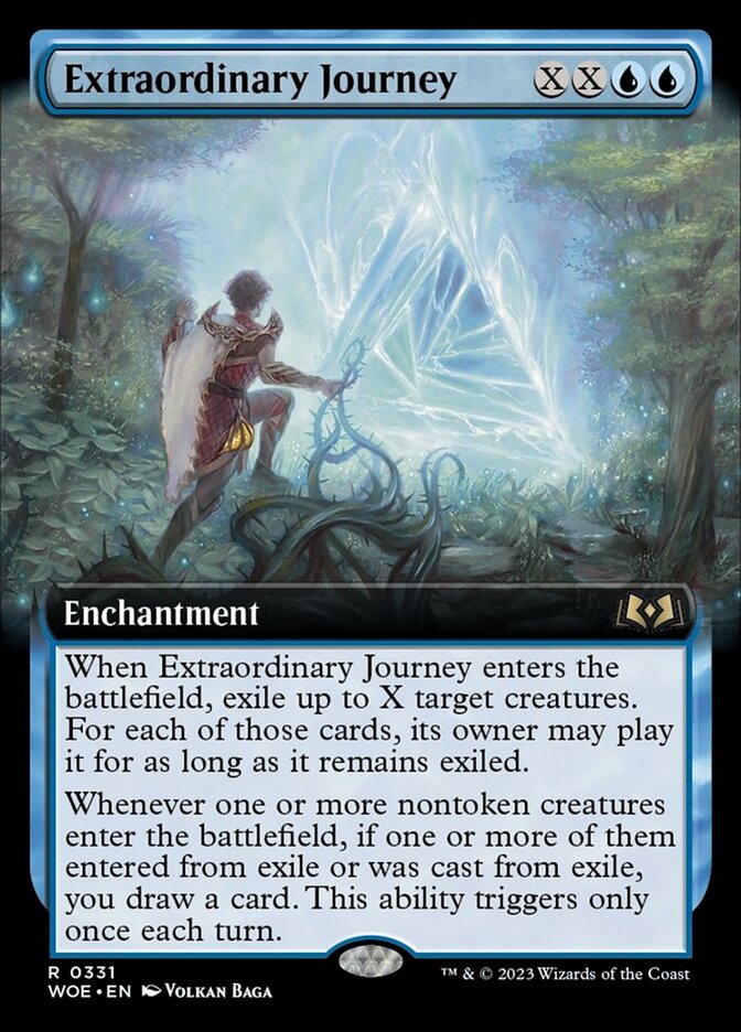 Extraordinary Journey - Foil - Extended Art