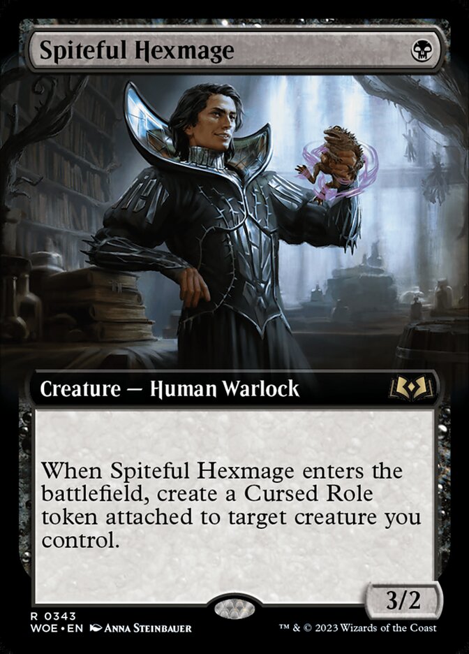 Spiteful Hexmage - Foil - Extended Art