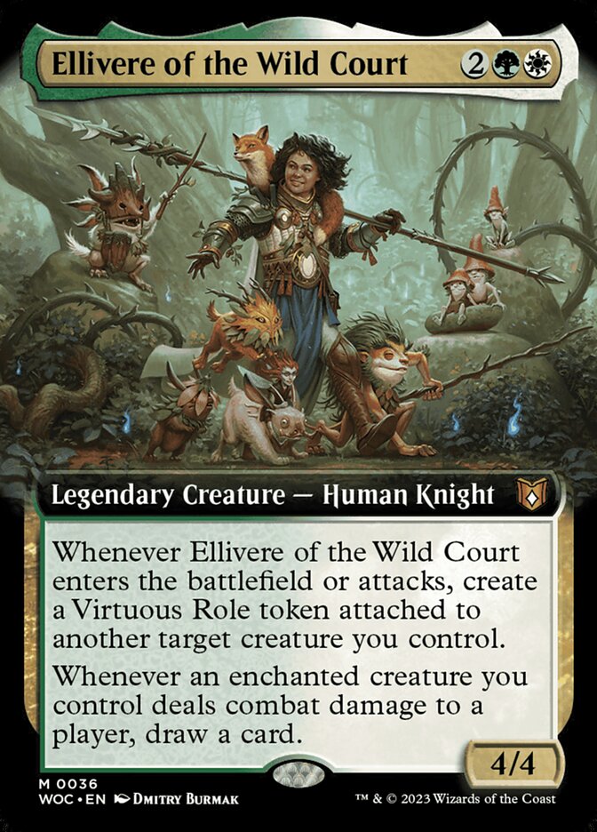 Ellivere of the Wild Court - Extended Art