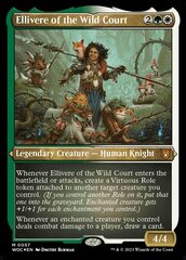 Ellivere of the Wild Court (0057) (Display Commander) (Thick Stock) - Foil Etched