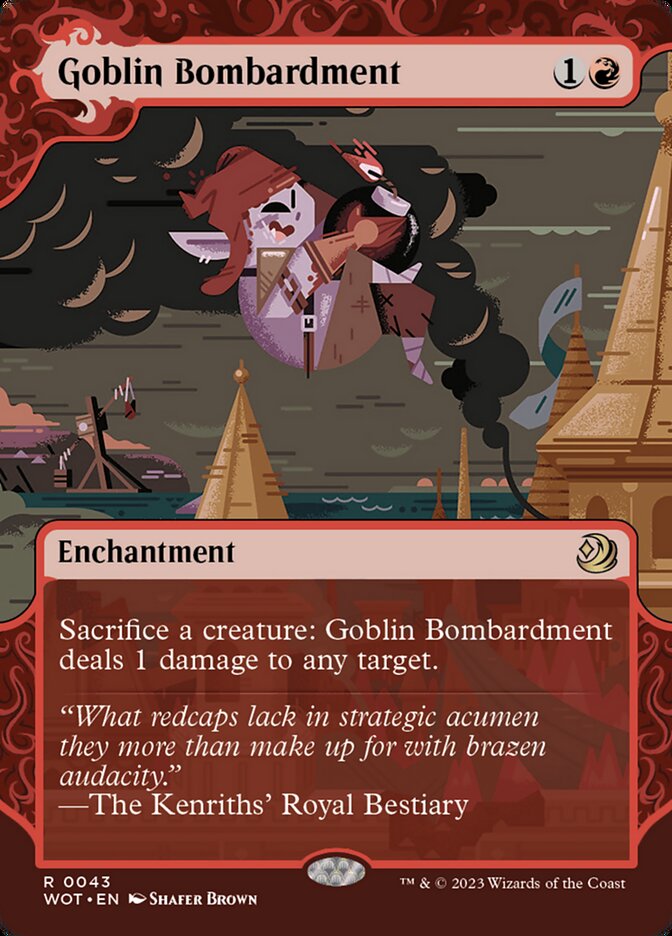 Goblin Bombardment - Foil