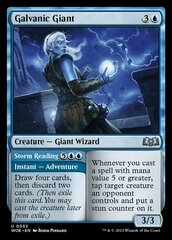 Galvanic Giant // Storm Reading - Foil