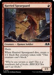 Harried Spearguard - Foil