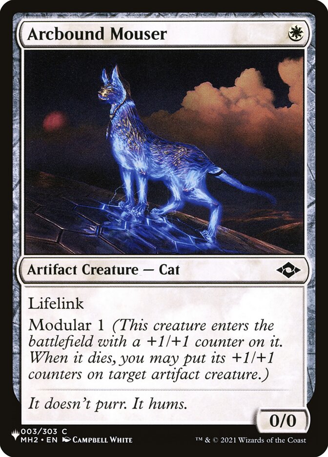 Arcbound Mouser - The List