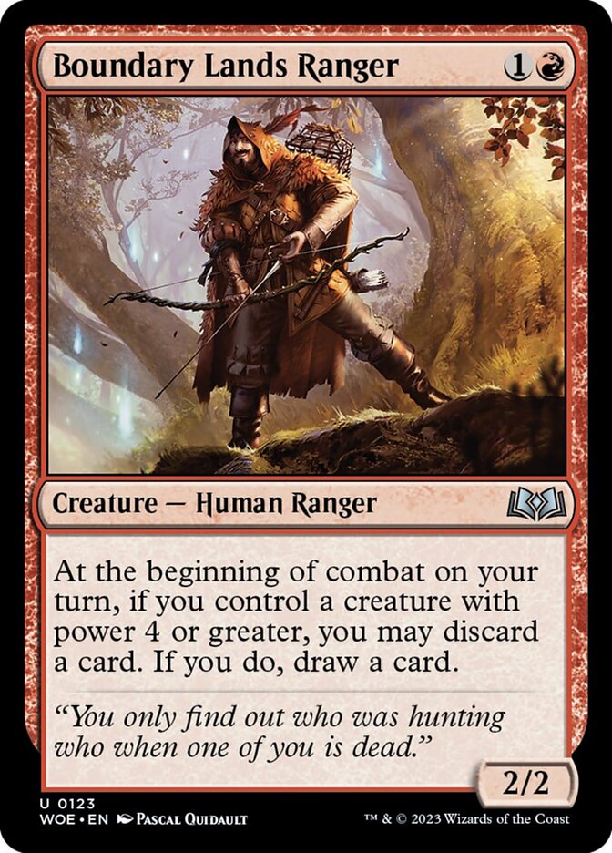 Boundary Lands Ranger - Foil