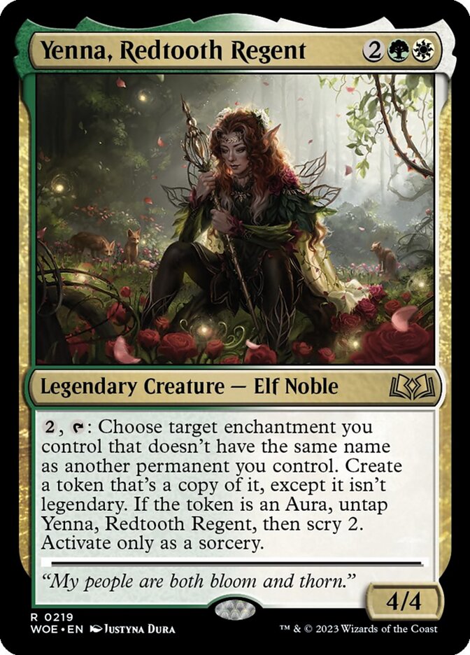 Yenna, Redtooth Regent