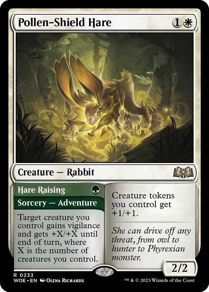 Pollen-Shield Hare // Hare Raising - Foil