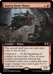 Raging Battle Mouse - Foil - Extended Art