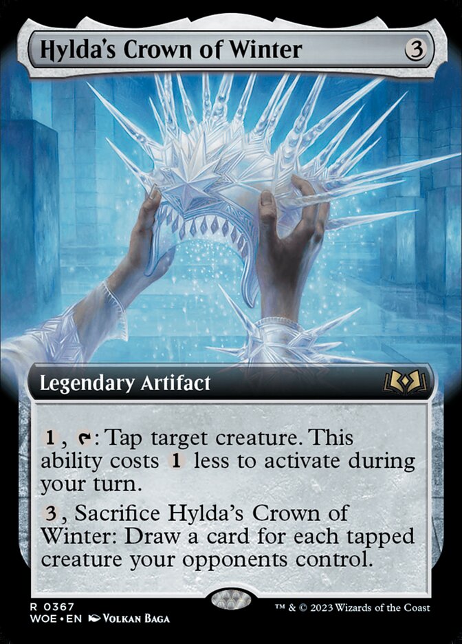 Hyldas Crown of Winter - Foil - Extended Art