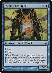 Faerie Harbinger - The List