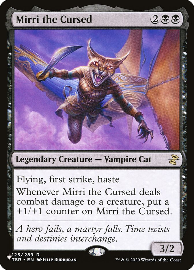 Mirri the Cursed - The List