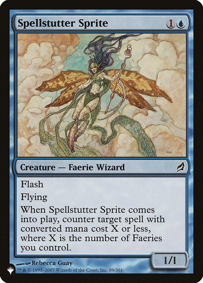 Spellstutter Sprite - The List