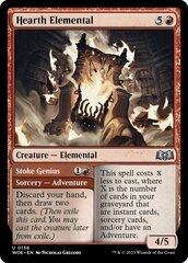 Hearth Elemental // Stoke Genius - Foil