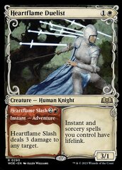 Heartflame Duelist // Heartflame Slash (0290) (Showcase) - Foil