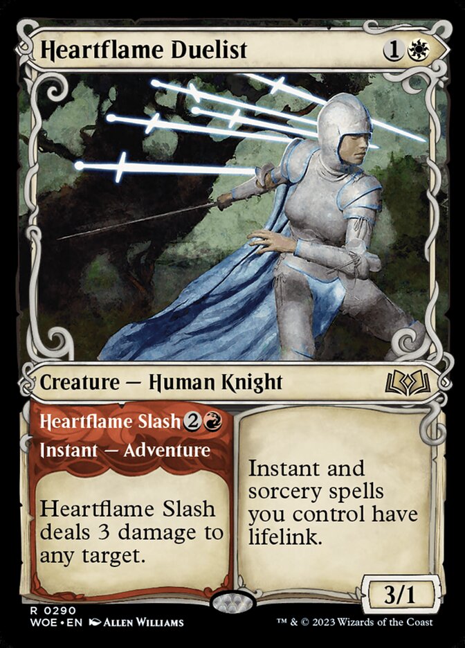 Heartflame Duelist // Heartflame Slash - Foil - Showcase