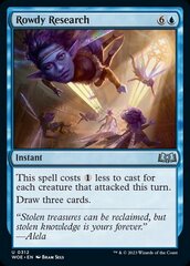 Rowdy Research - Foil