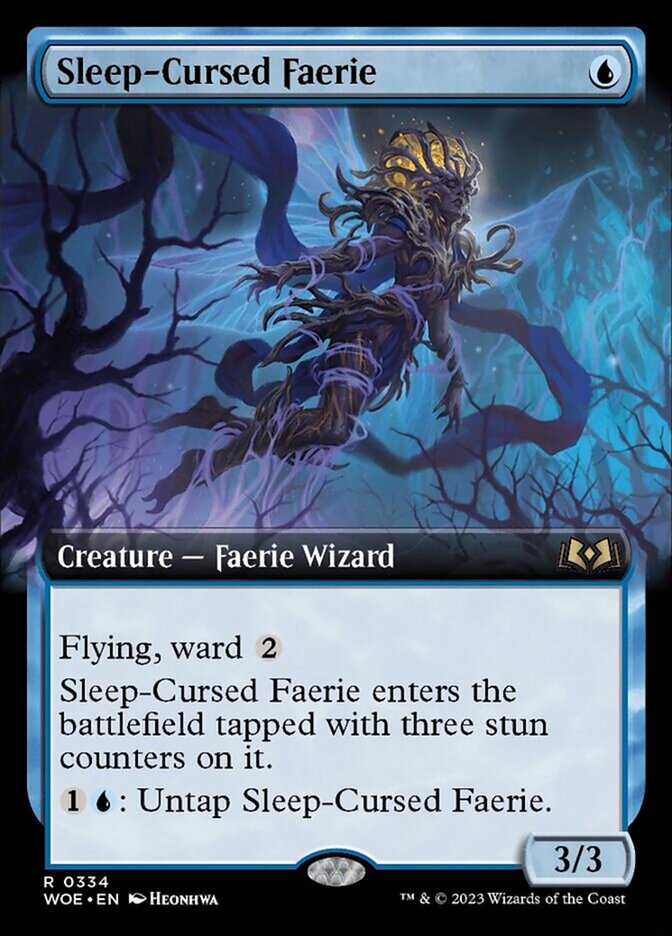 Sleep-Cursed Faerie - Extended Art