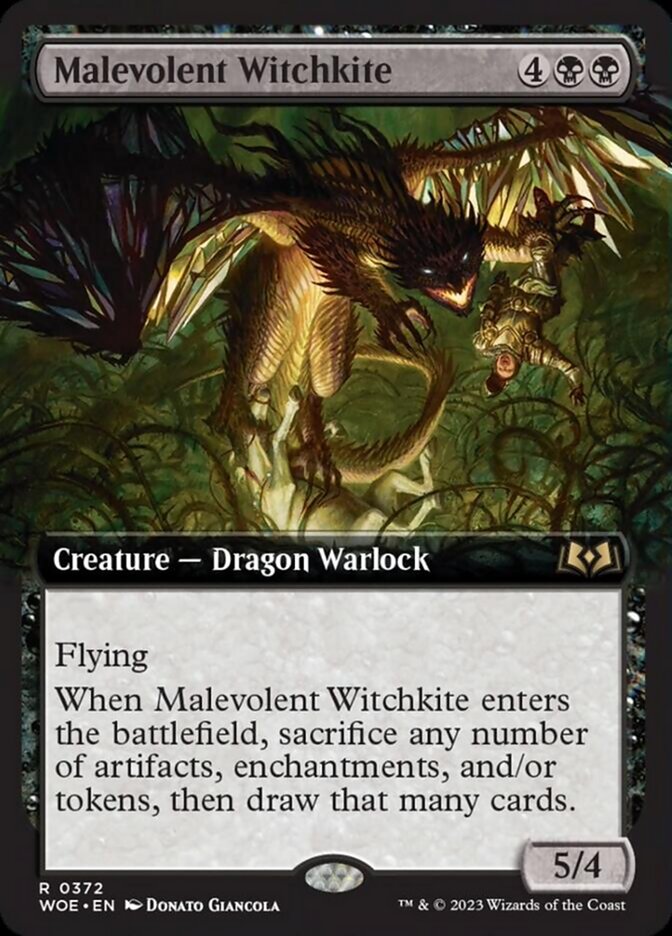 Malevolent Witchkite - Extended Art