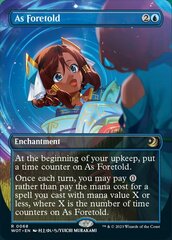 As Foretold (Anime Borderless) - Foil