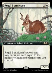 Regal Bunnicorn ~ Extended Art