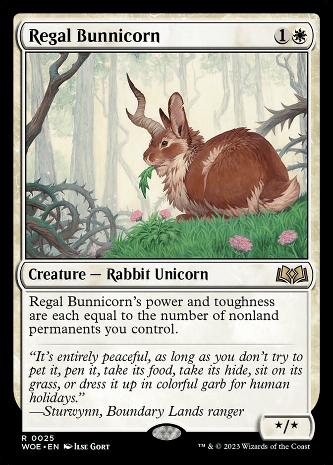 Regal Bunnicorn - Foil