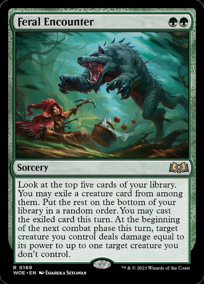 Feral Encounter - Foil