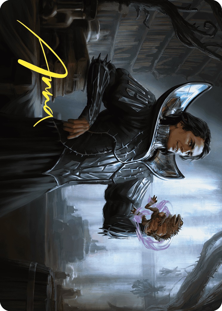 Spiteful Hexmage Art Card (Gold-Stamped Signature)