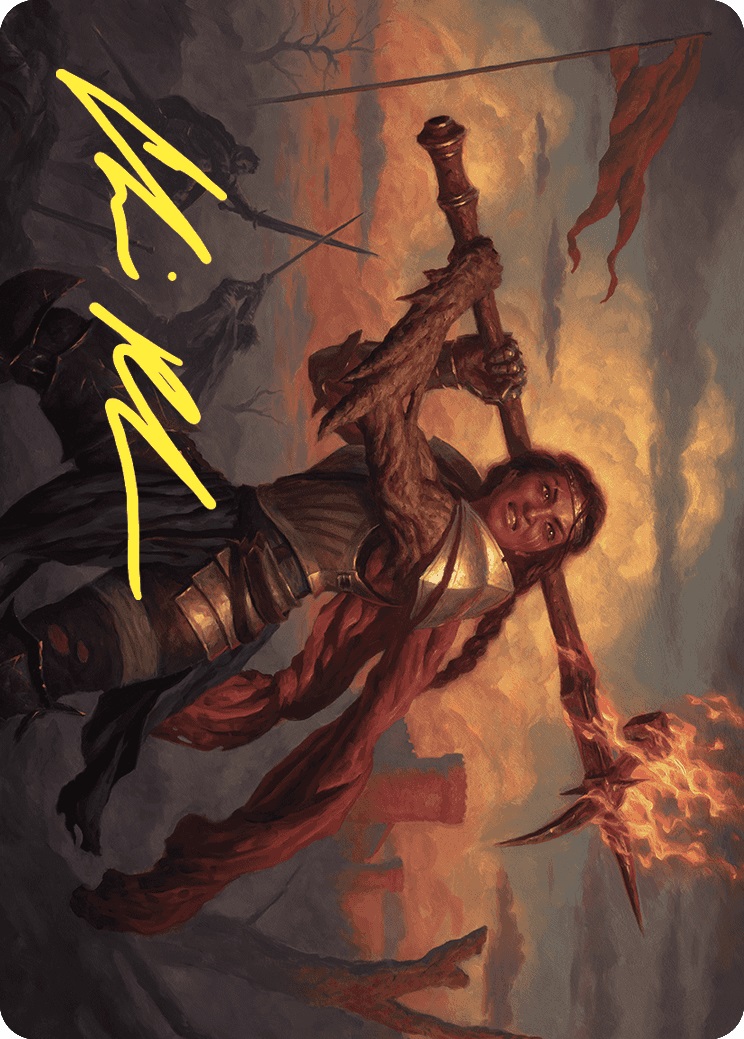 Imodane, the Pyrohammer Art Card (Gold-Stamped Signature) Imodane, the Pyrohammer Art Card (Gold-Stamped Signature)