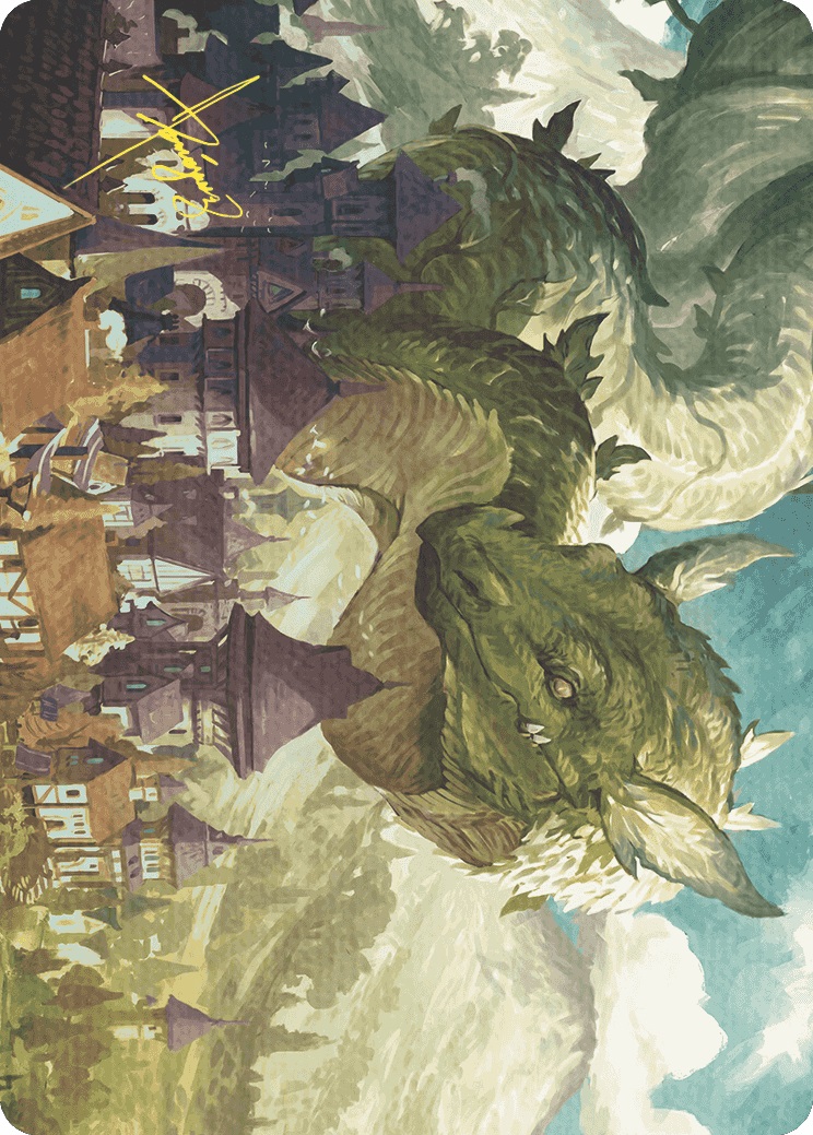 Beanstalk Wurm Art Card (Gold-Stamped Signature) Beanstalk Wurm Art Card (Gold-Stamped Signature)